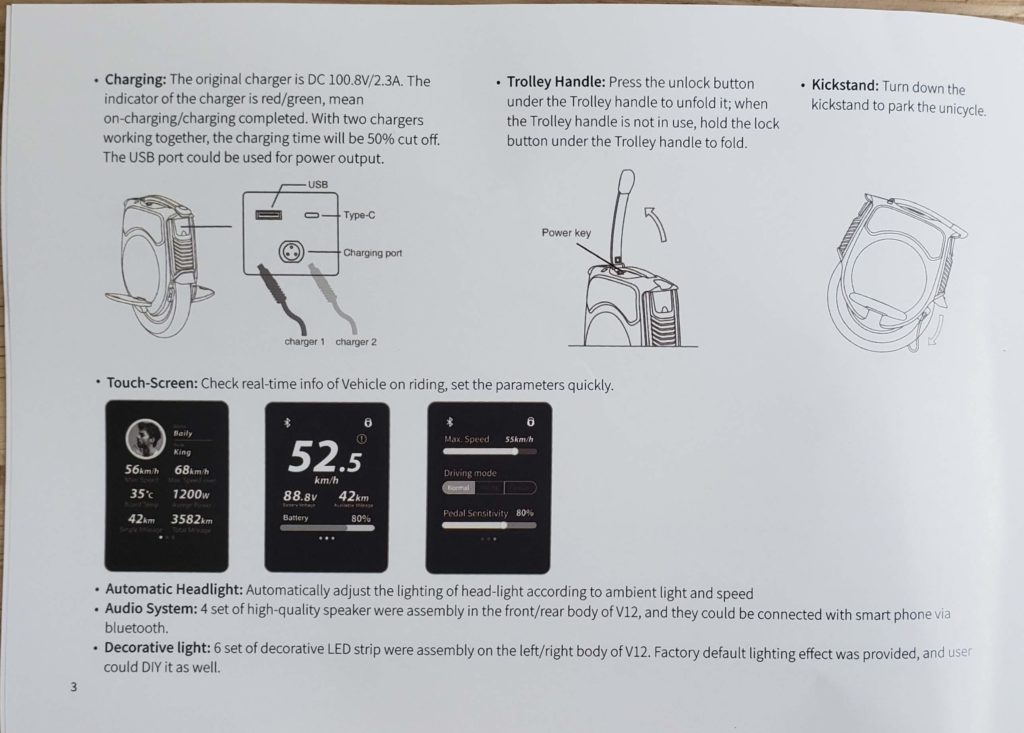 InMotion V12 EUC User Manual – Electric Unicycle Guide